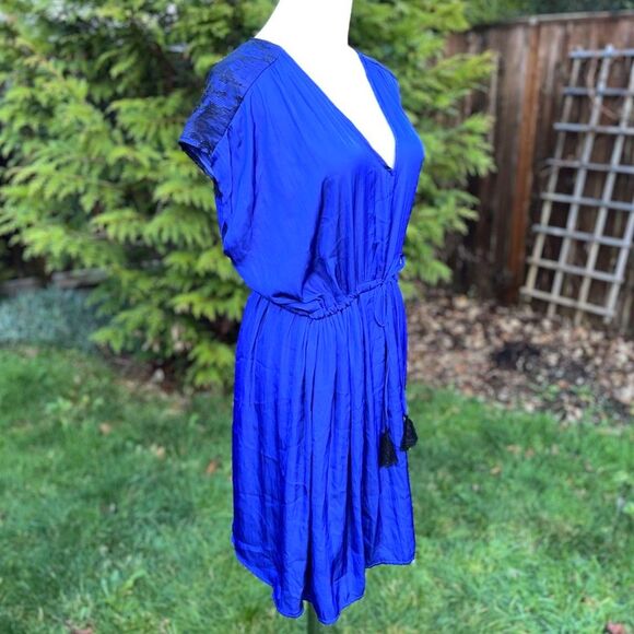 Collective Concepts Kimono Dolman Dress – Cobalt Blue – Women’s Size S NWT - Picture 2 of 10